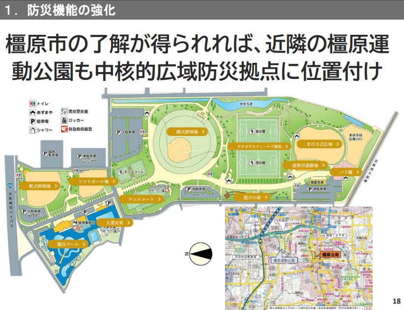 奈良県の資料「五條市の県有地の活用について」